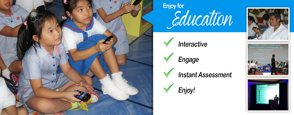 Enjoy for Education, perfect solution for School and University Enjoy for Education, perfect solution for School and University